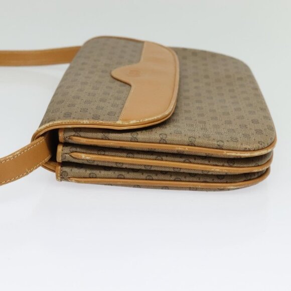 GUCCI Micro GG Supreme Shoulder Bag PVC Beige Gold 004 106 0024 Auth BA5286 - Picture 4 of 16